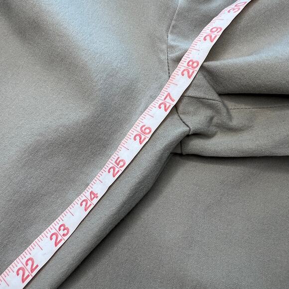 Crown & Ivy Cary Stretch Flat Front Khaki Ankle Pant 4 - Picture 12 of 12